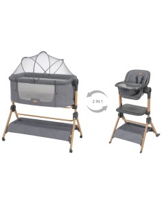 Minicuna colecho + trona 2en1 Sleat Me - Babi Pitufo