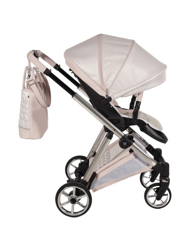 Carrito de Bebé Junama Elegant Lamé - Babi Pitufo