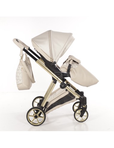 Carrito de Bebé Junama Elegant Lamé - Babi Pitufo