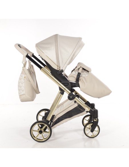 Carrito de Bebé Junama Elegant Lamé - Babi Pitufo