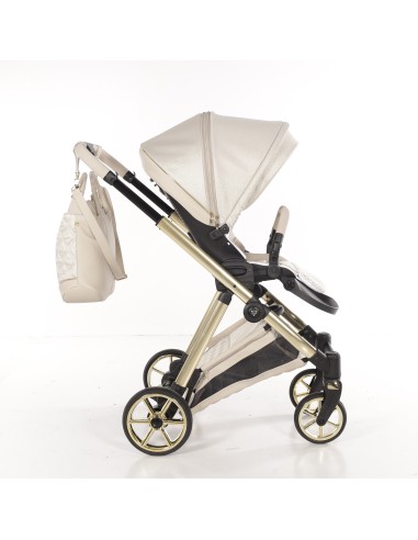 Carrito de Bebé Junama Elegant Lamé - Babi Pitufo
