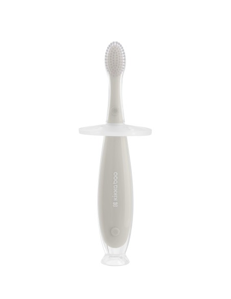 Cepillo de dientes de silicona con ventosa Softy - Babi Pitufo