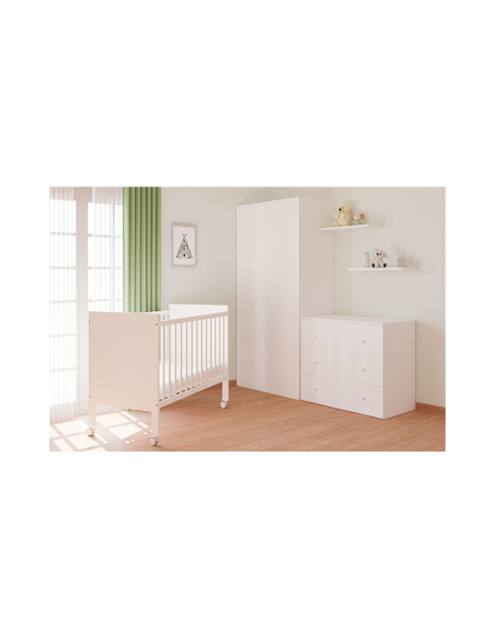 Cuna madera 60x120 Paris Nidus - Babi Pitufo