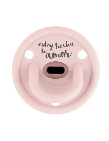 Chupete Gummy divertido Estoy hecha de amor - Babi Pitufo