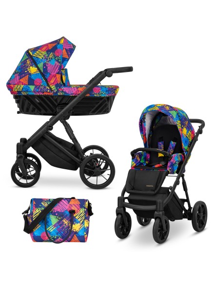 Carrito de Bebé 2 piezas Kunert Ivento - Babi Pitufo