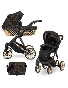 Carrito de Bebé 2 piezas Kunert Ivento Premium Glam - Babi Pitufo