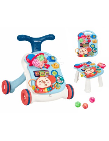 Andador 3en1 Play & Grow Kikkaboo - Babi Pitufo