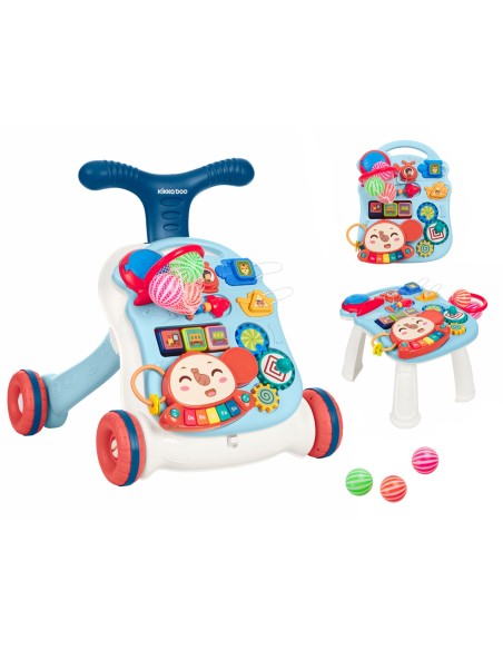 Andador 3en1 Play & Grow Kikkaboo - Babi Pitufo