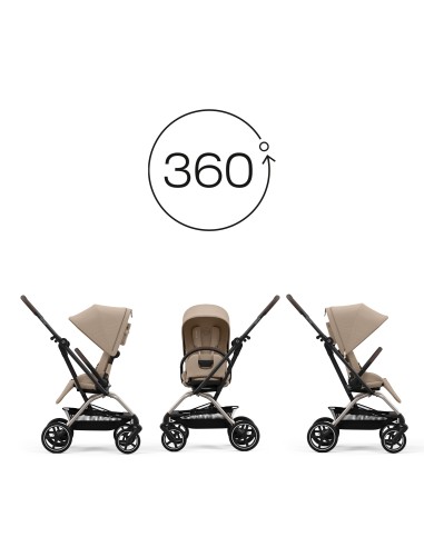 Silla de paseo Eezy S Twist +2 - Babi Pitufo