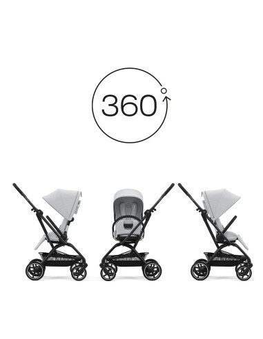 Silla de paseo Eezy S Twist +2 - Babi Pitufo
