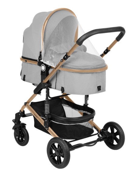 Carrito de Bebé 3en1 Kikkaboo Amaia - Babi Pitufo
